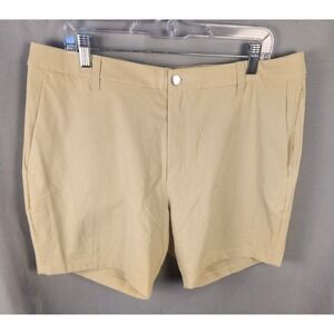 Lululemon Commission Classic Fit Short Ventlight Mesh Mens Size 36 Yellow/Green